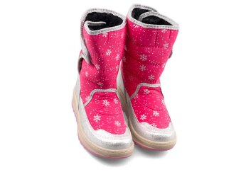 Lepetit 90 Filet Kar Bot - 23 Kar Desenli/Fuşya /Gümüş/Simli/Bej/Pembe/T. - 2