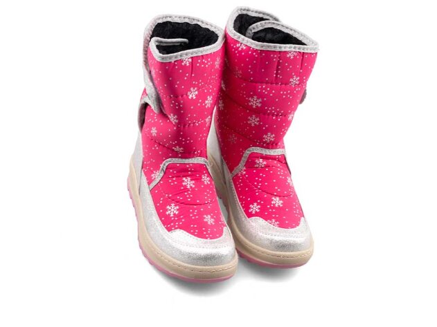 Lepetit 90 Filet Kar Bot - 23 Kar Desenli/Fuşya /Gümüş/Simli/Bej/Pembe/T. - 2