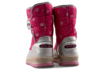 Lepetit 90 Filet Kar Bot - 23 Kar Desenli/Fuşya /Gümüş/Simli/Bej/Pembe/T. - 3