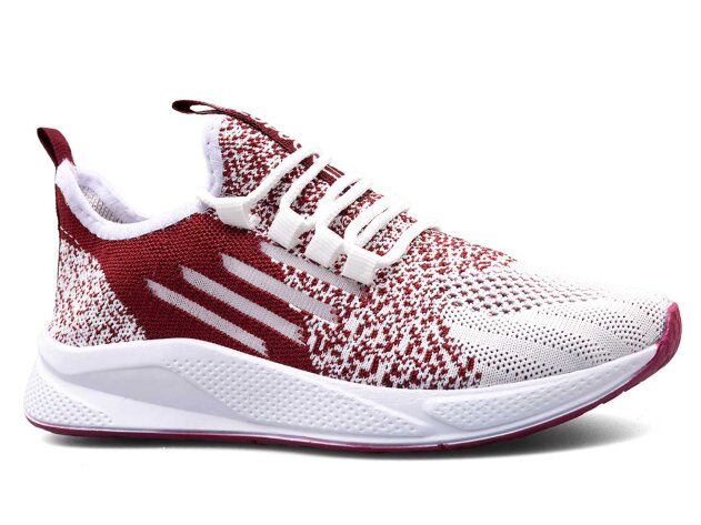 Lupoon 507 Garson Triko Aqua - Beyaz/Bordo - 1