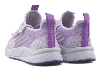 Lupoon 507 Garson Triko Aqua - Beyaz/Lila - 3