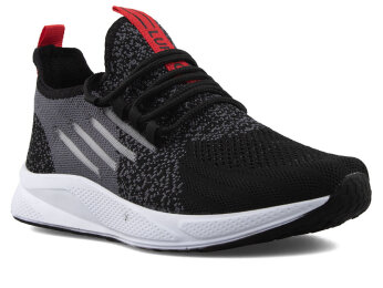 Lupoon 507 Garson Triko Aqua - Siyah/Kırmızı - Lupoon