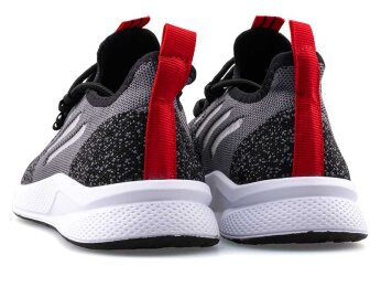 Lupoon 507 Merdane Triko Aqua - Siyah/Kırmızı - 3