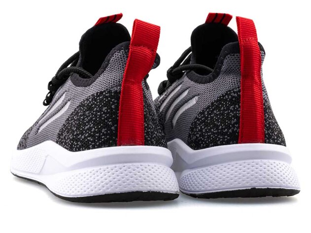 Lupoon 507 Merdane Triko Aqua - Siyah/Kırmızı - 3