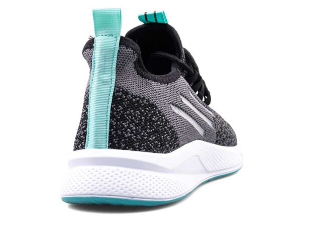 Lupoon 507 Merdane Triko Aqua - Siyah/Su Yeşili - 3