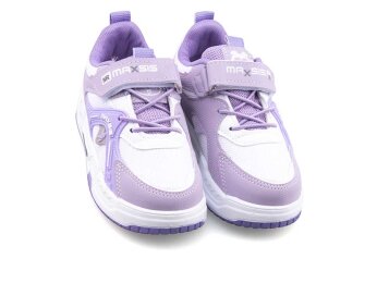 Maxsis 514 Patik Anrk Işıklı - Beyaz/Lila - 2