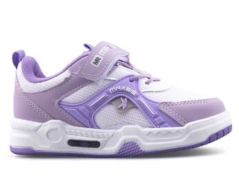 Maxsis 514 Patik Anrk Işıklı - Beyaz/Lila - 1