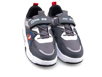 Maxsis 514 Patik Anrk Işıklı - Füme/Kırmızı - 2