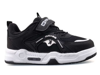 Maxsis 514 Patik Anrk Işıklı - Siyah/Beyaz - 1