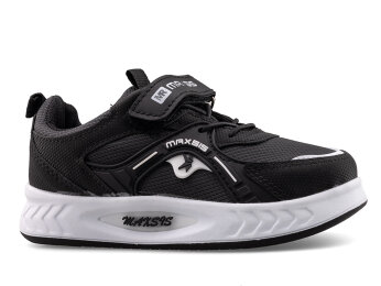 Maxsis 614 Patik Cilt Işıklı - Siyah/Beyaz - 1