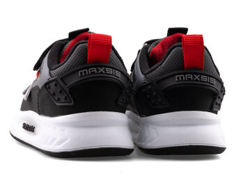 Maxsis 615 Patik Cilt Işıklı - Siyah/Füme/Kırmızı - 3