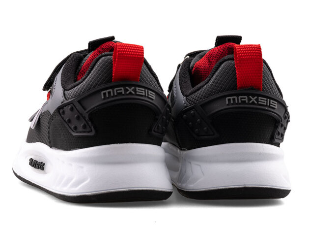 Maxsis 615 Patik Cilt Işıklı - Siyah/Füme/Kırmızı - 3