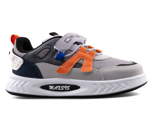 Maxsis 615 Patik Cilt Işıklı - Taş/Füme/Oranj - 1