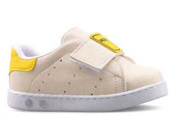 Middo 001 Bebe Cilt - Krem/Sarı - Middo