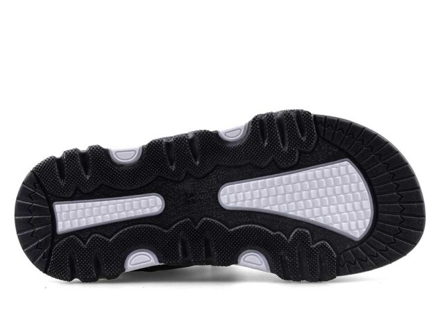 Middo 2023 Filet Şeritli Sandalet - Siyah/Yeşil - 4