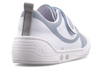 Middo Oki Bebe Süet - Beyaz/Mavi - 3