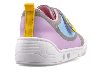 Middo Oki Bebe Süet - Gri/Pembe - 3