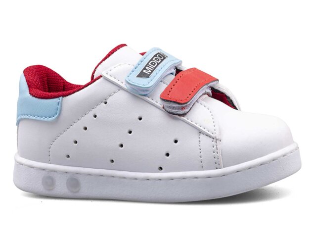 Middo Oya Cilt Bebe Işıklı - Beyaz/Mavi/Kırmızı - 1