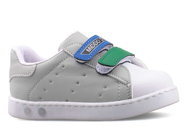 Middo Oya Cilt Bebe Işıklı - Gri/Beyaz/Yeşil - 1