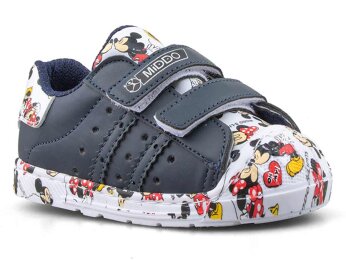 Middo Şapkalı Bebe Cilt - Lacivert/Micky - 1