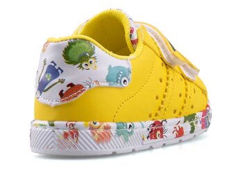 Middo Şapkalı Bebe Cilt - Sarı/Mikrop - 3