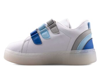 Middo Sun Patik Cilt Işıklı - Beyaz/Mavi - 2