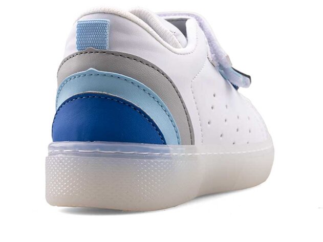 Middo Sun Patik Cilt Işıklı - Beyaz/Mavi - 3