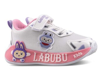 Miniyo 624 Bebe Cilt Işıklı - Beyaz/Pembe - 1