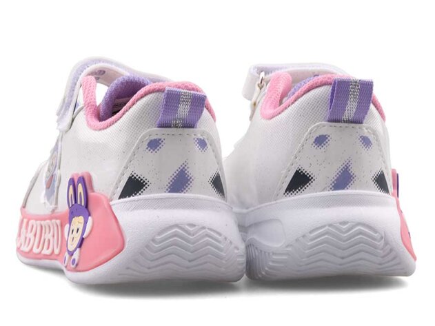 Miniyo 624 Bebe Cilt Işıklı - Beyaz/Pembe - 3