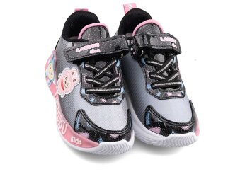 Miniyo 624 Bebe Cilt Işıklı - Siyah/Pembe - Miniyo Kids