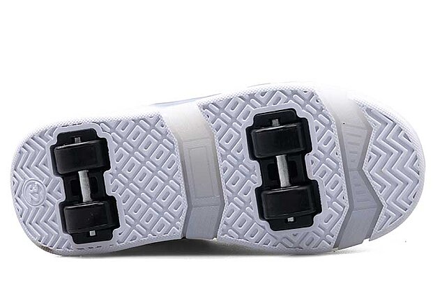 Miniyo Kids 840 Filet Cilt Patenli - Beyaz/Siyah - 4