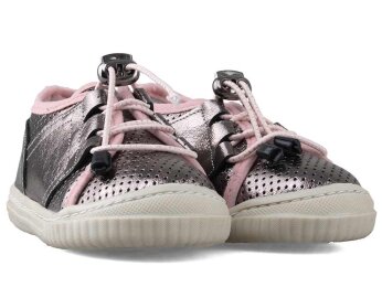 Momy İlkadım 103-1 Bebe Deri - Platin - Momy