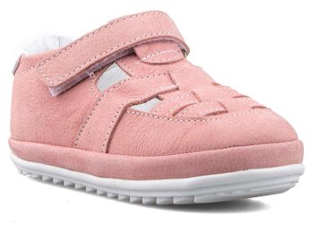 Momy İlkadım 107-1 Bebe Deri - Pudra/Nubuk - Momy