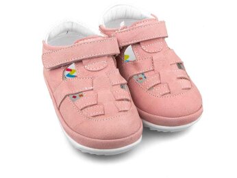 Momy İlkadım 107-1 Bebe Deri - Pudra/Nubuk - Momy