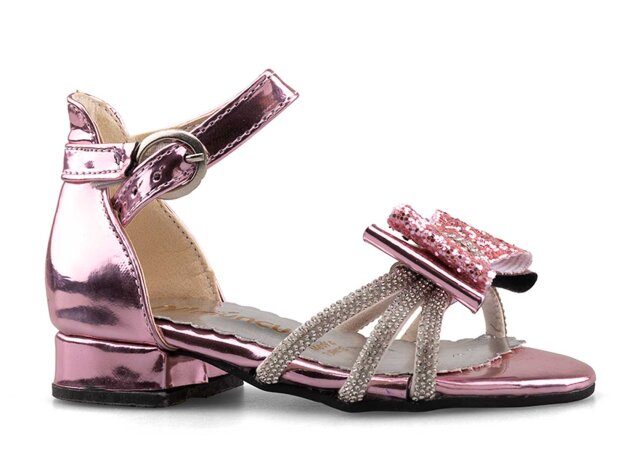 Muncur 152 Filet Abiye - Fuşya - 1