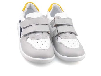 Muncur 201 İlkadım Deri - Gri/Beyaz - 2