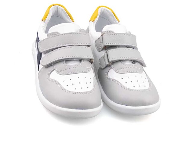 Muncur 201 İlkadım Deri - Gri/Beyaz - 2