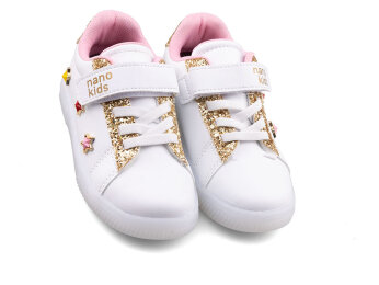 Nano Kids 1893 Bebe Cilt - Beyaz/Altın - 2