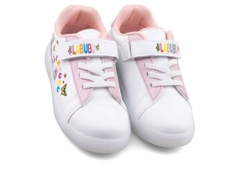 Nano Kids 2025 Patik Cilt Işıklı - Beyaz/Pudra - 2