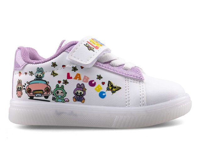 Nanokids 2025 Bebe Cilt Işıklı - Beyaz/Lila - 1