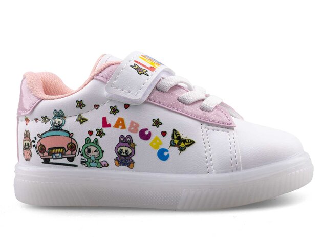 Nanokids 2025 Bebe Cilt Işıklı - Beyaz/Pudra - 1