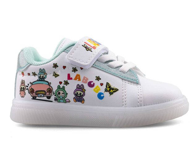 Nanokids 2025 Bebe Cilt Işıklı - Beyaz/Su Yeşili - 1