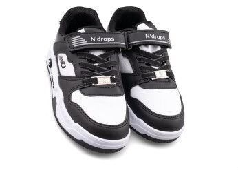 Ndrops 012 Patik Cilt Işıklı - Siyah/Beyaz - N Drops
