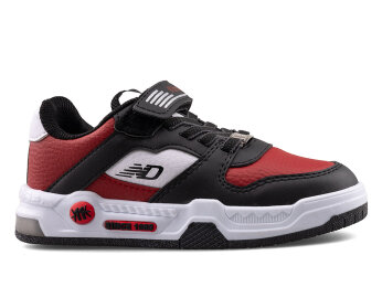 Ndrops 012 Patik Cilt Işıklı - Siyah/Kırmızı - 1