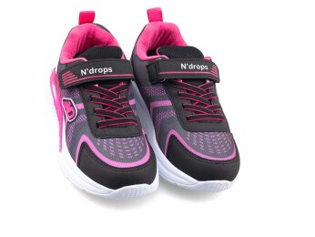 Ndrops 019 Patik Anrk - Siyah/Fuşya - 2