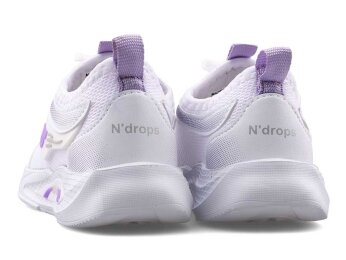 Ndrops 025 Patik Triko Aqua - Beyaz/Lila - 3