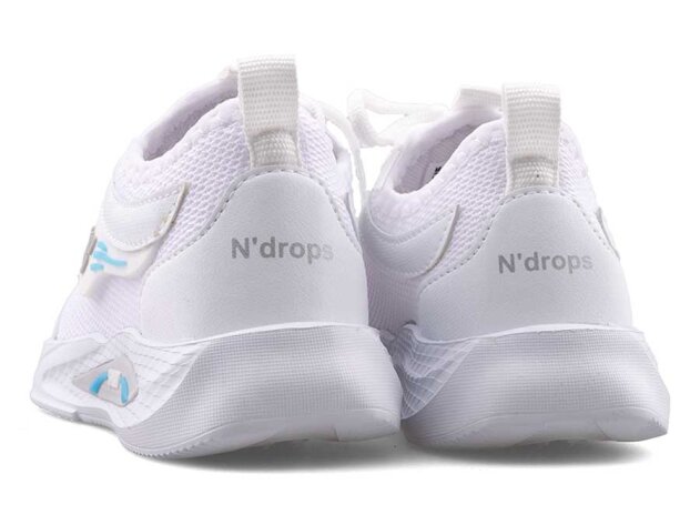 Ndrops 025 Patik Triko Aqua - Beyaz - 3