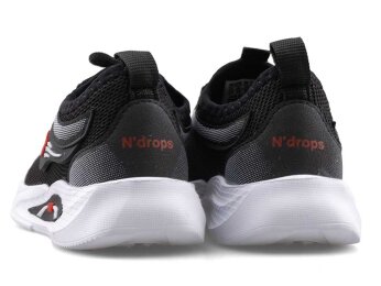 Ndrops 025 Patik Triko Aqua - Siyah/Beyaz - 3