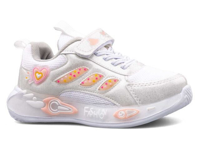 Ndrops 027 Patik Anrk - Beyaz/Pudra - 1