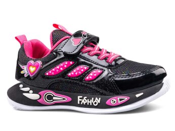 Ndrops 027 Patik Anrk - Siyah/Fuşya - Ndrops